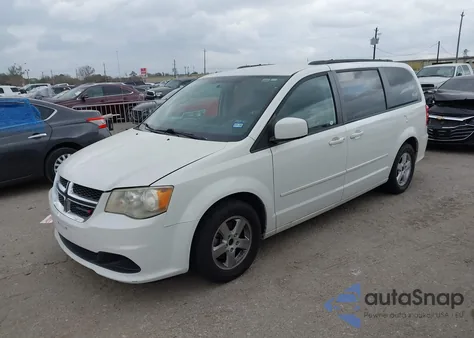 2012 Dodge Grand Caravan Sxt from USA, damaged, VIN 2C4RDGCG0CR388418